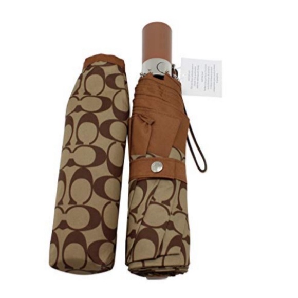 Brand new Coach monogram umbrella - Picture 1 of 10